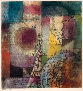無題、1914年。 作： Paul Klee