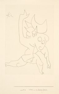英雄時代の教会、1939年。 作： Paul Klee