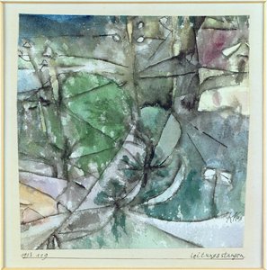 電柱 作： Paul Klee
