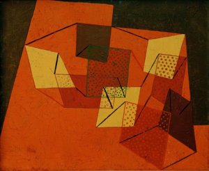 緊張した表面 作： Paul Klee