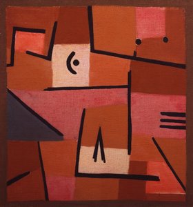 赤からの眺め 作： Paul Klee