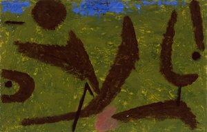 シャモニーの底で起こったこと 作： Paul Klee