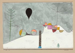 冬の絵 作： Paul Klee