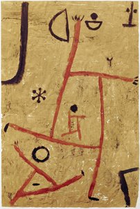 特定の頭を持つ 作： Paul Klee