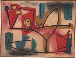 Exuberance Exuberance、1939。 作： Paul Klee