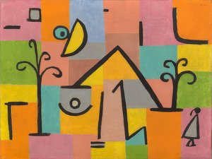 東部の甘い。 1938 作： Paul Klee