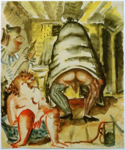 女湯 作： Paul Kleinschmidt