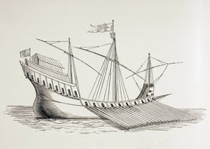 16世紀のギャレー。