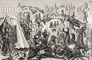 ヘイスティングスの戦いの後、10月14日 作： Paul Lacroix