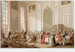 ア・ラングレーズ「18世紀-施設：使用法と衣装、フランス1700-1789年」ポール・ラクロワ著