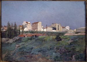 ビエーヴル渓谷、トルビアック通りの左側 作： Paul Léon Felix (attr. to) Schmitt