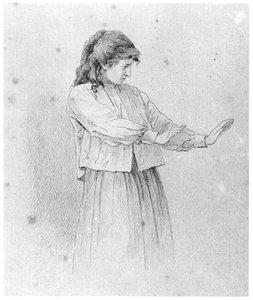 ヒステリックな女性 作： Paul Marie Louis Pierre Richer