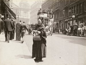 マッチ売り、ルドゲート ヒル、ロンドン、1893 年