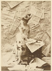 [ボーメイン夫人、ヴァラエテ劇場]。 作： Paul Nadar