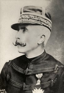 フランスの将軍オーギュスト・ド・ガリフェの肖像（写真） 作： Paul Nadar