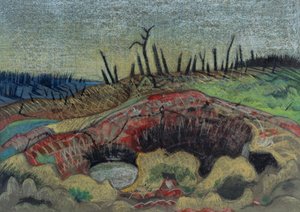 農場、ヴィトスヘーテ 作： Paul Nash
