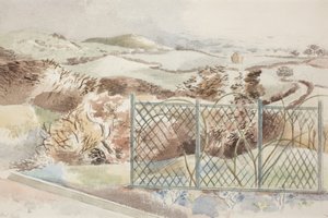 プライベートな世界（写真：コダック・ベリブロム・セミマット紙にプリント） 作： Paul Nash