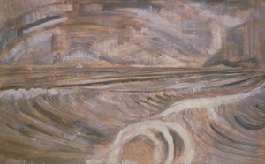 ディムチャーチ、1921年頃（キャンバスに油彩） 作： Paul Nash