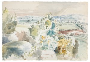 ブレドン方面の風景 作： ポール・ナッシュ