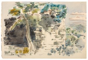 ディーンの森の廃墟 作： ポール・ナッシュ