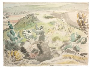 ウィンディ・ヒル 作： Paul Nash