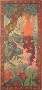キツネノテブクロ、1899年 作： Paul Elie Ranson