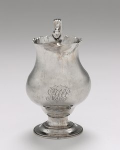 クリームピッチャー、1765年頃 作： Paul Revere