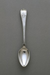 小さじ、c。 1765-1790（シルバー） 作： Paul Revere