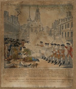 血まみれの大虐殺 作： Paul Revere