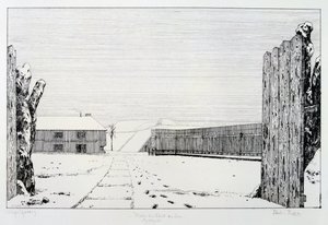 バスティオン66、パリの包囲、1870年から1871年 作： Paul Roux