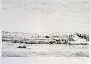 ポイントデュジュール-グルネル、パリの包囲、1870年から1871年 作： Paul Roux