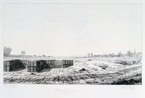 プロイセンの砲台、パリの包囲、1870年から1871年