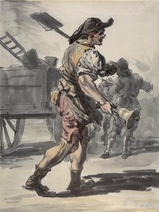 ロンドンの炭鉱夫、1759 年 作： Paul Sandby