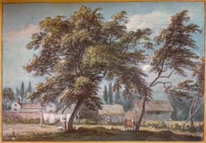 Englefield Green、18世紀、1924年 作： Paul Sandby
