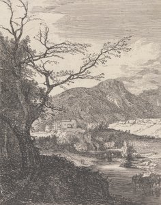 エジンバラ城とアーサーズ シートの奇想曲 作： Paul Sandby