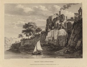 チェプストウ城 作： Paul Sandby