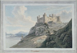 ハーレック城 作： Paul Sandby