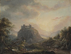 お城のある風景 作： Paul Sandby