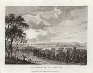 レターシュナ、アピン諸島の隠れ家の座 作： Paul Sandby