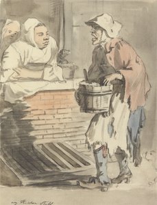 ロンドンの叫び-キッチン用品 作： Paul Sandby