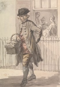 London Chora: Um Muffin Man 作： Paul Sandby