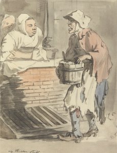 ロンドン・クライズ：「エニィ・キッチン・スタッフ」 作： Paul Sandby