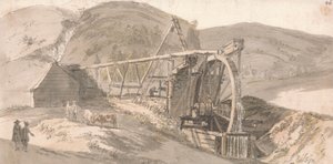 ホープタウン卿鉛鉱山 作： Paul Sandby