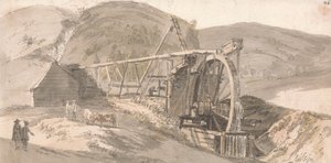 ホープトゥーン卿の鉛鉱山 作： Paul Sandby