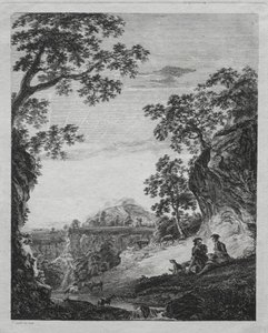 パティとロジャー 作： Paul Sandby