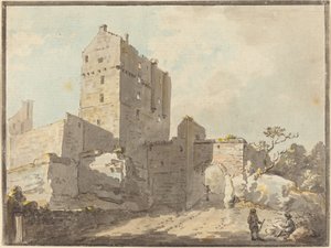 ロスリン城 作： Paul Sandby