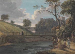 ロスリン城、ミッドロジアン 作： Paul Sandby