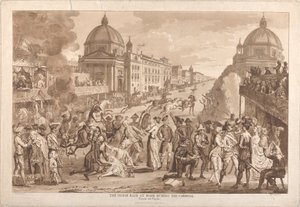 カーニバル中のローマでの競馬 作： Paul Sandby