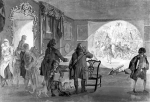 マジックランタン 作： Paul Sandby