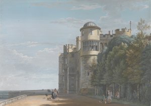 ノース テラス、東を望む 作： Paul Sandby